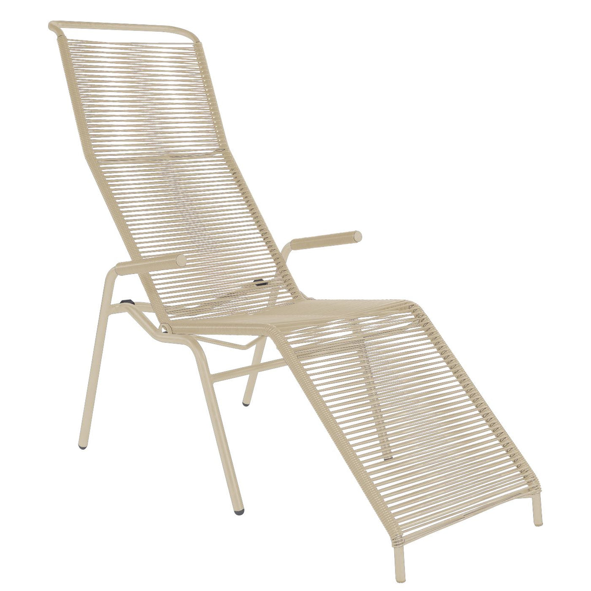 Schaffner Säntis Chaise longue Spaghetti Sable Pastel 15 Sable pastel 15
