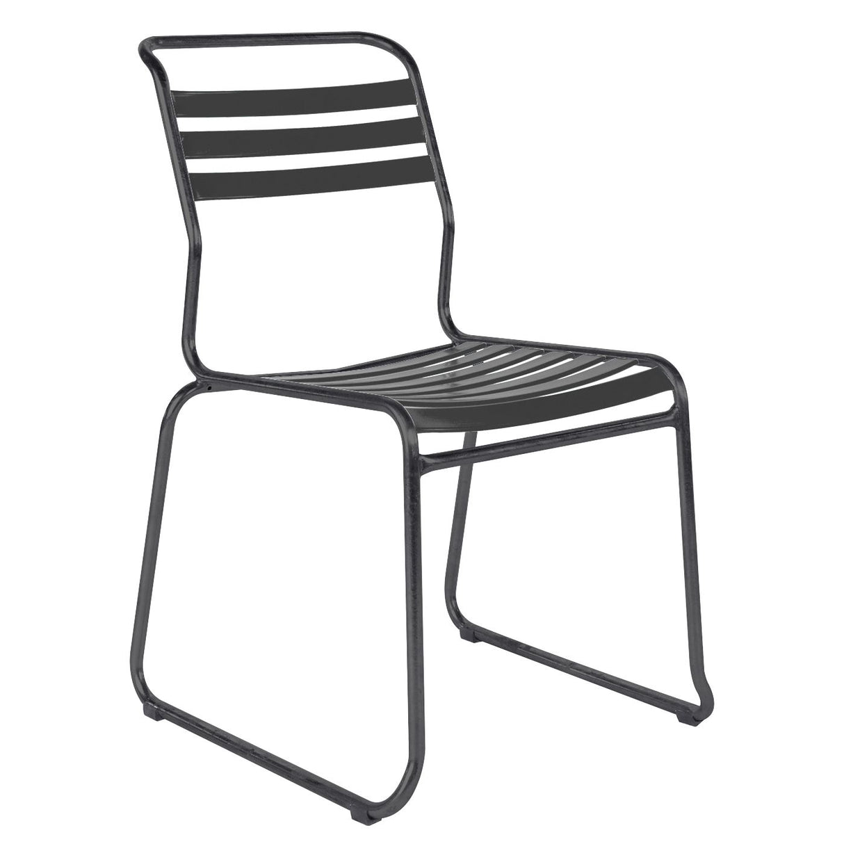 Schaffner Säntis Chaise luge à lattes Antracite 77 Anthracite 77