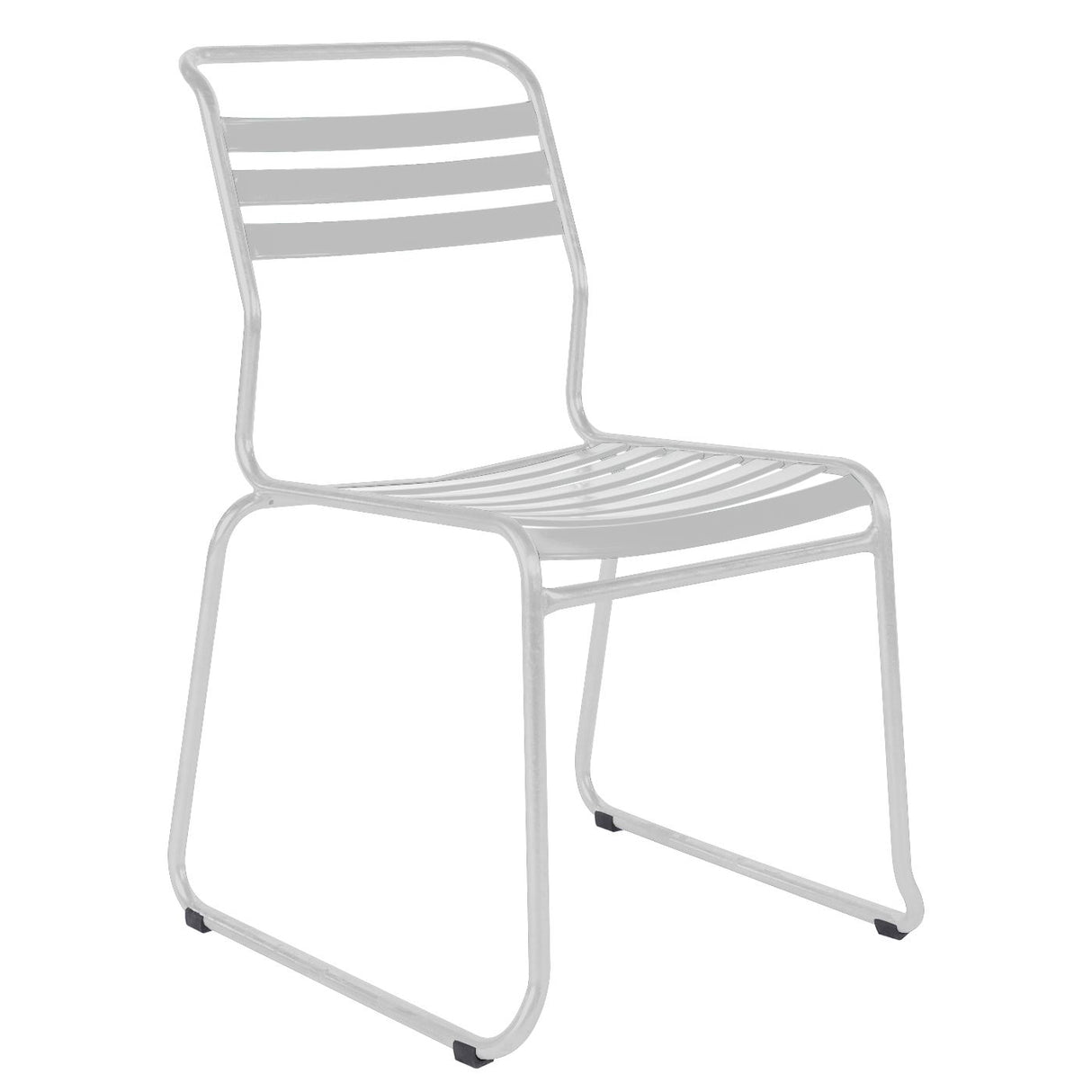 Schaffner Säntis Chaise luge à lattes Blanc 90 Blanc 90