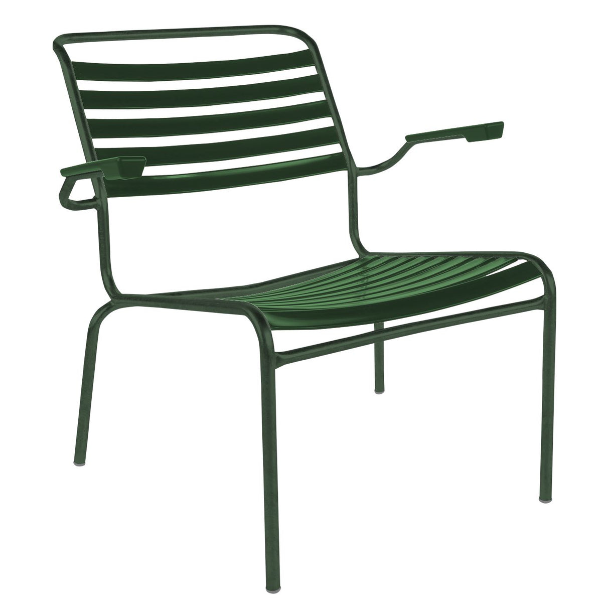 Schaffner Säntis Fauteuil bas à lattes Vert Sapin 66 Vert sapin 66
