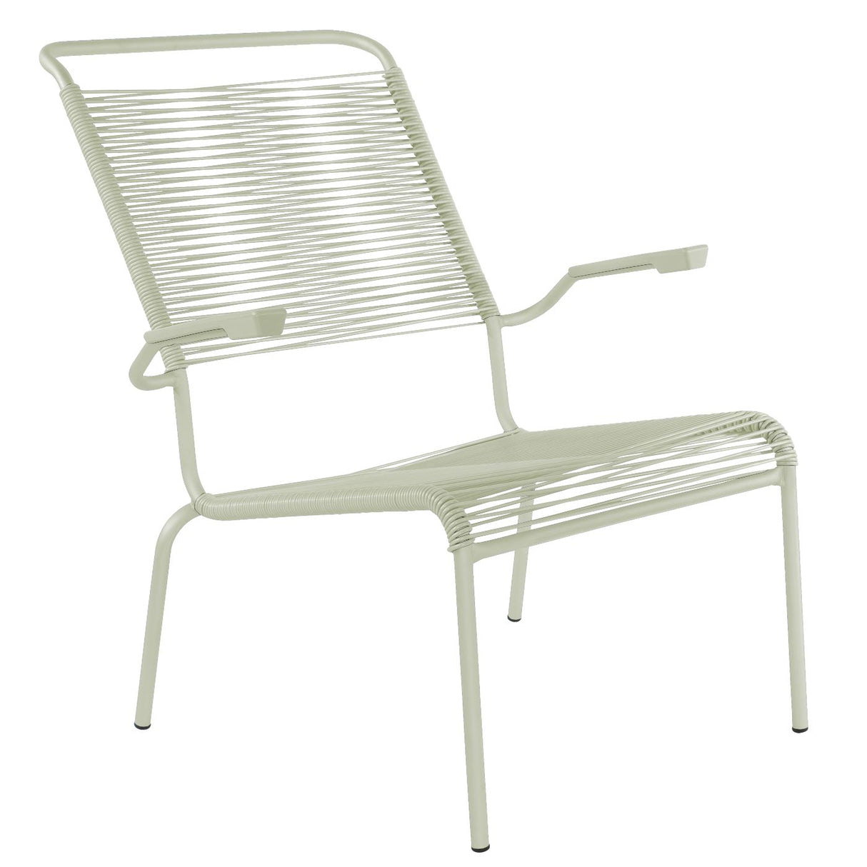 Schaffner Säntis Fauteuil bas haut dossier Spaghetti Vert Pastel 64 Vert pastel 64