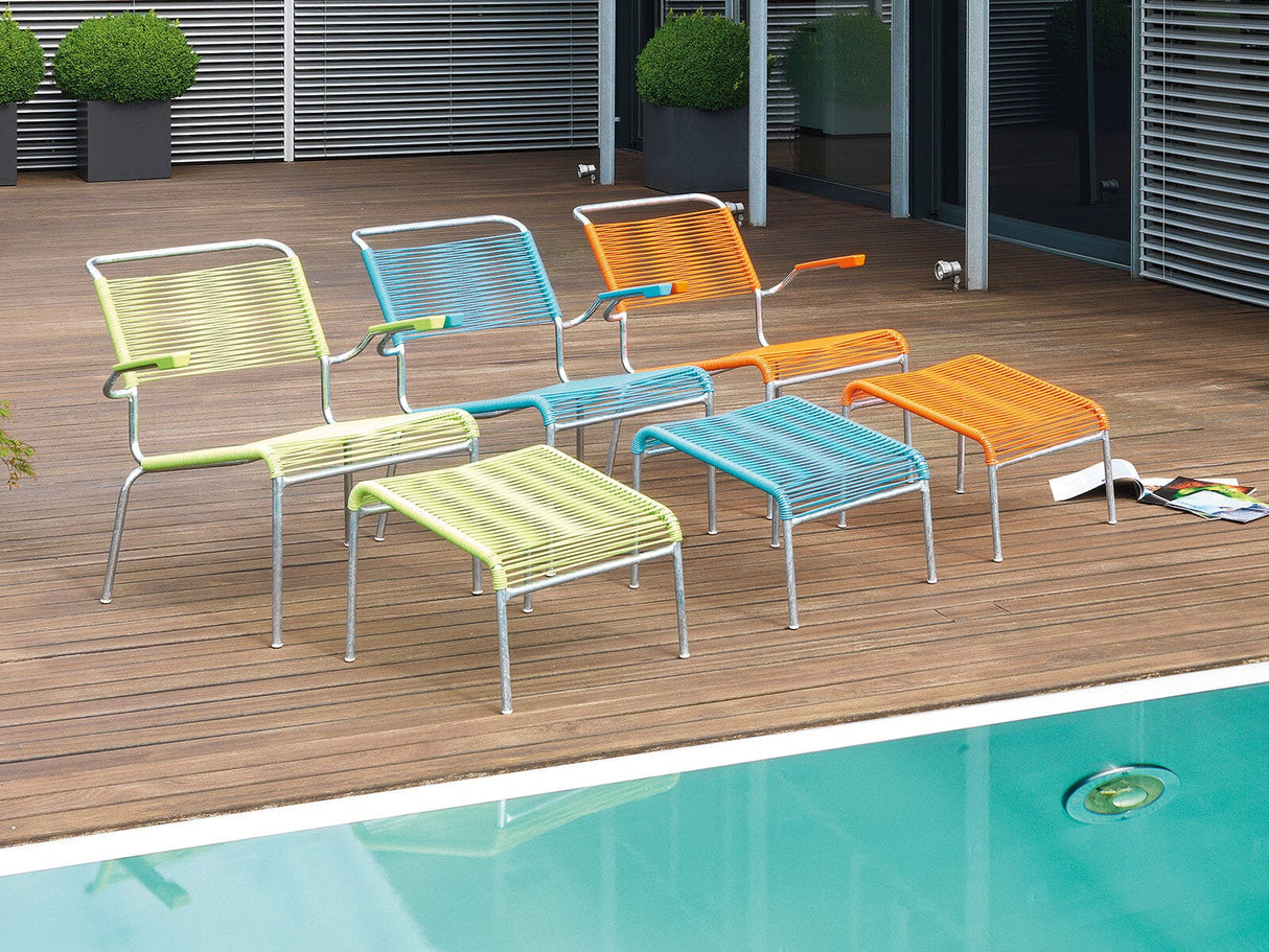 Schaffner Säntis Fauteuil bas Spaghetti