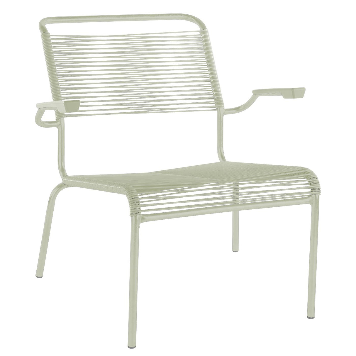 Schaffner Säntis Fauteuil bas Spaghetti Vert Pastel 64 Vert pastel 64