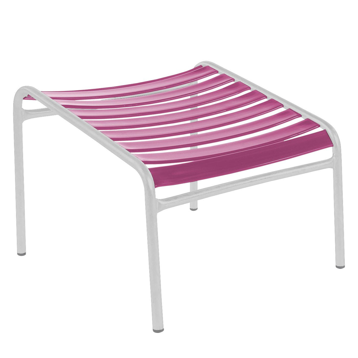 Schaffner Säntis Repose-pieds à lattes Blanc 90 Rose 41