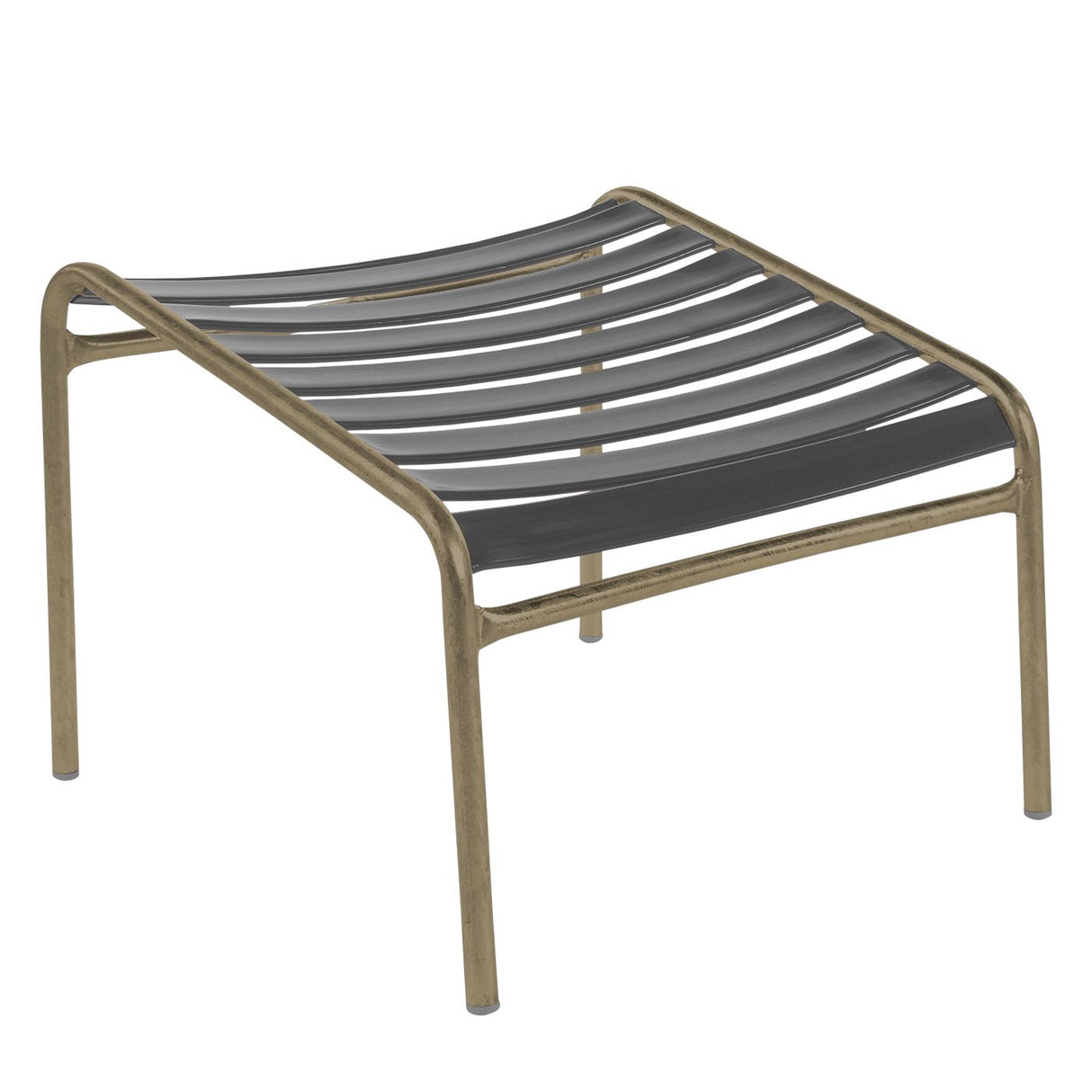 Schaffner Säntis Repose-pieds à lattes Champagne 85 Anthracite 77