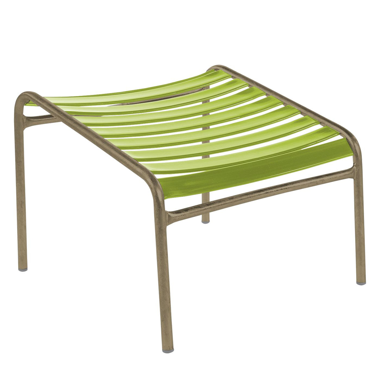 Schaffner Säntis Repose-pieds à lattes Champagne 85 Vert Clair 63