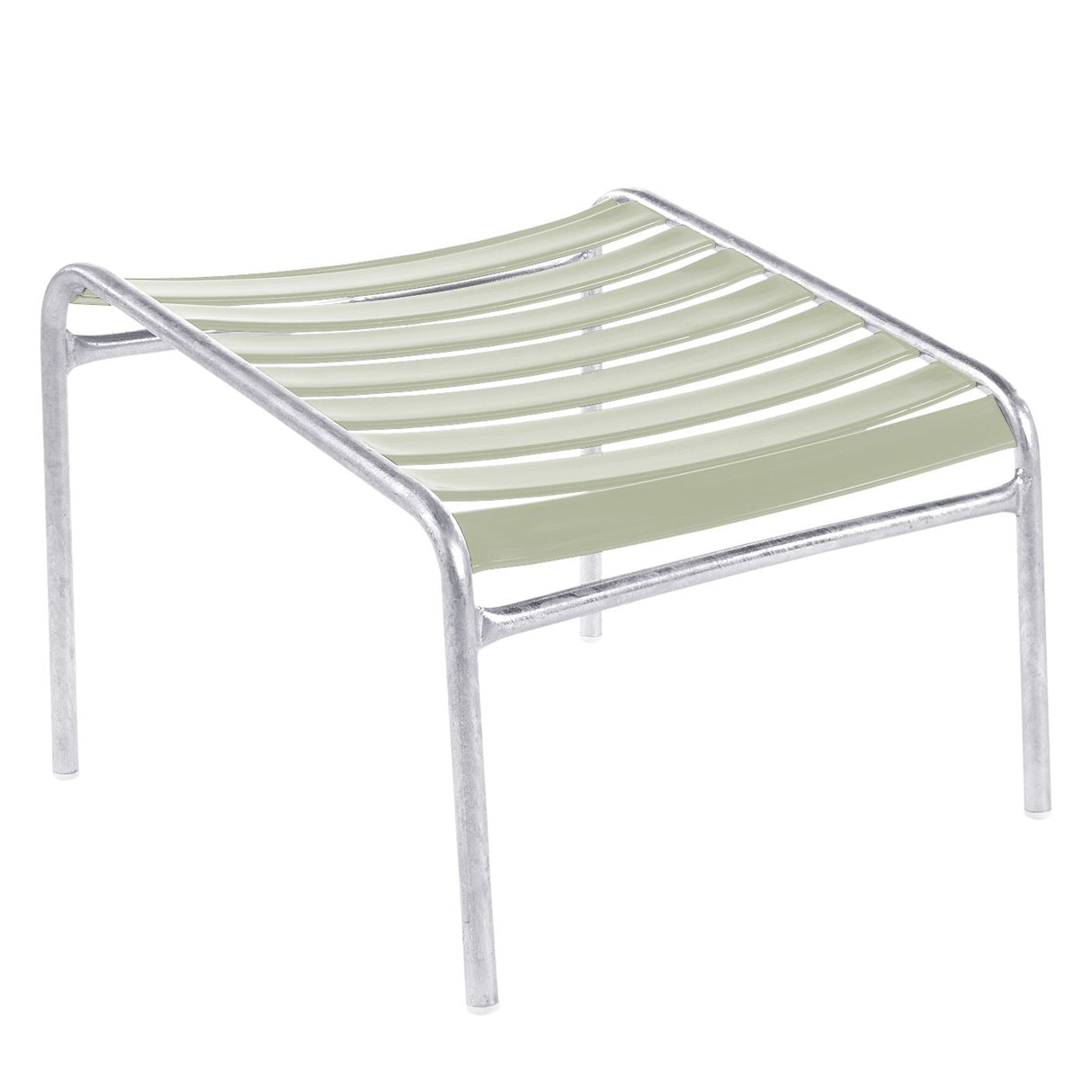 Schaffner Säntis Repose-pieds à lattes Galvanisé à chaud 02 Vert pastel 64
