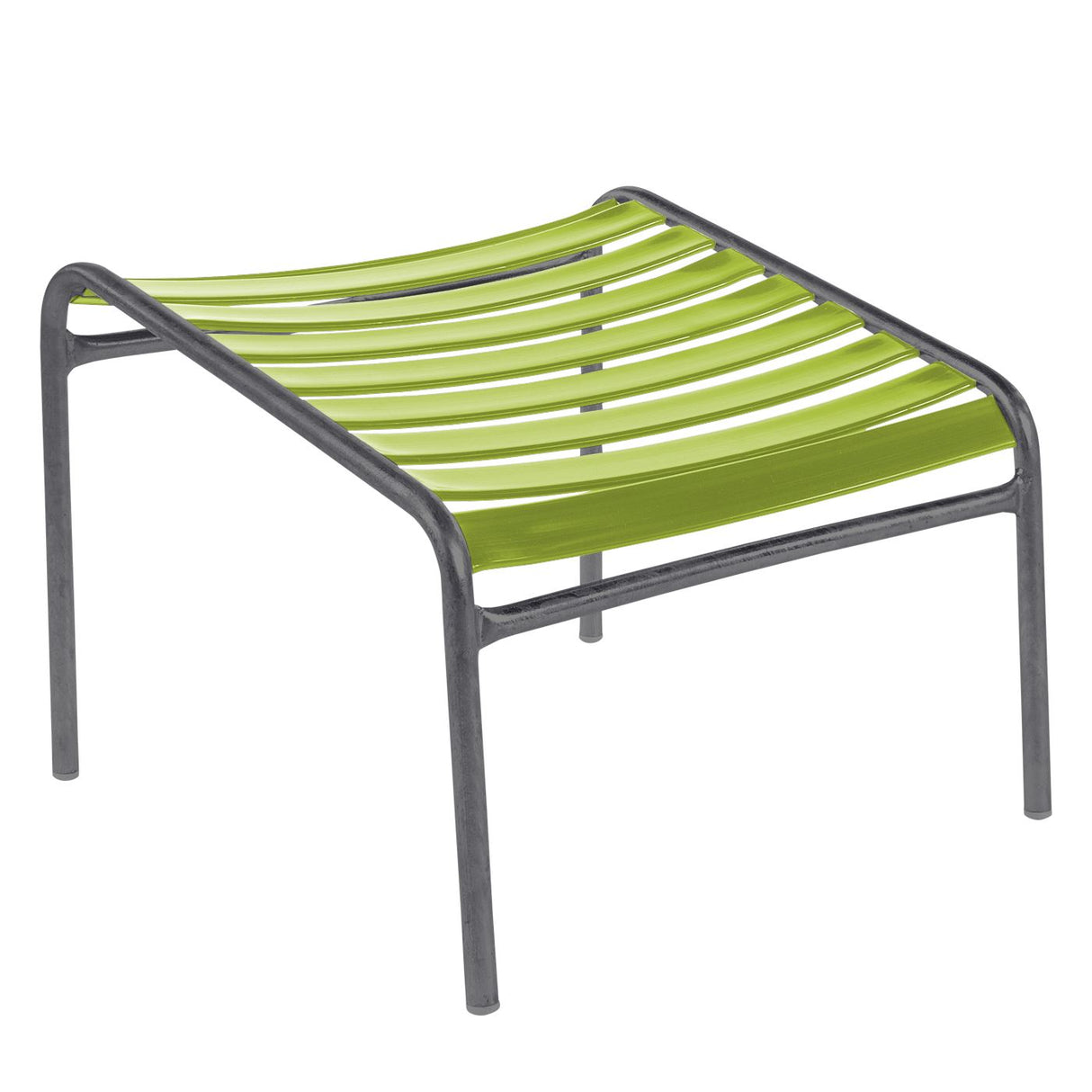 Schaffner Säntis Repose-pieds à lattes Graphite 73 Vert Clair 63