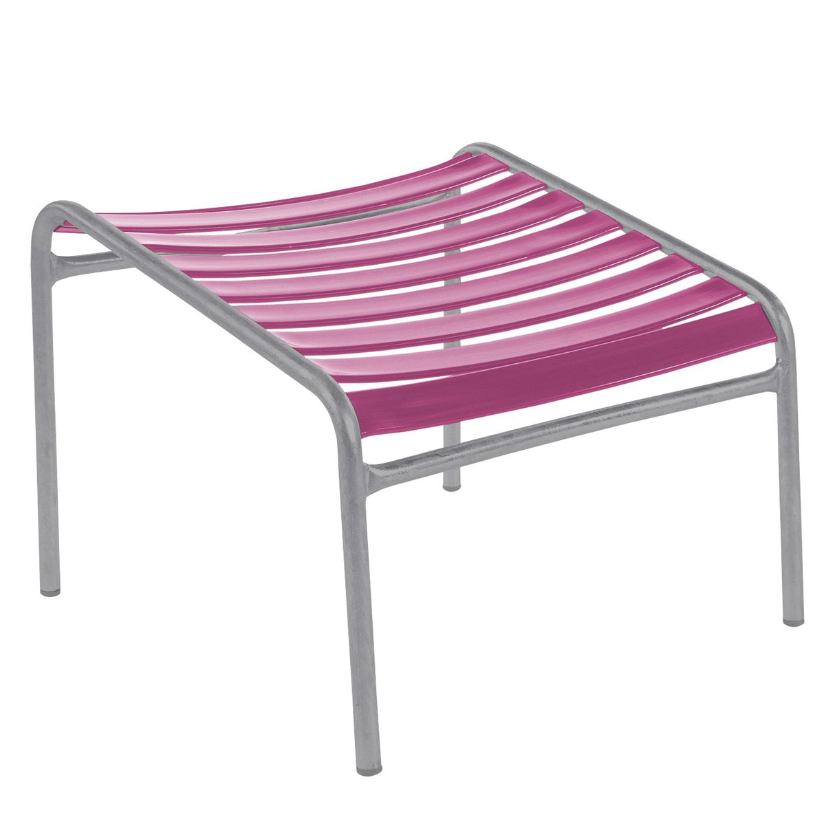 Schaffner Säntis Repose-pieds à lattes Gris Argent 78 Rose 41