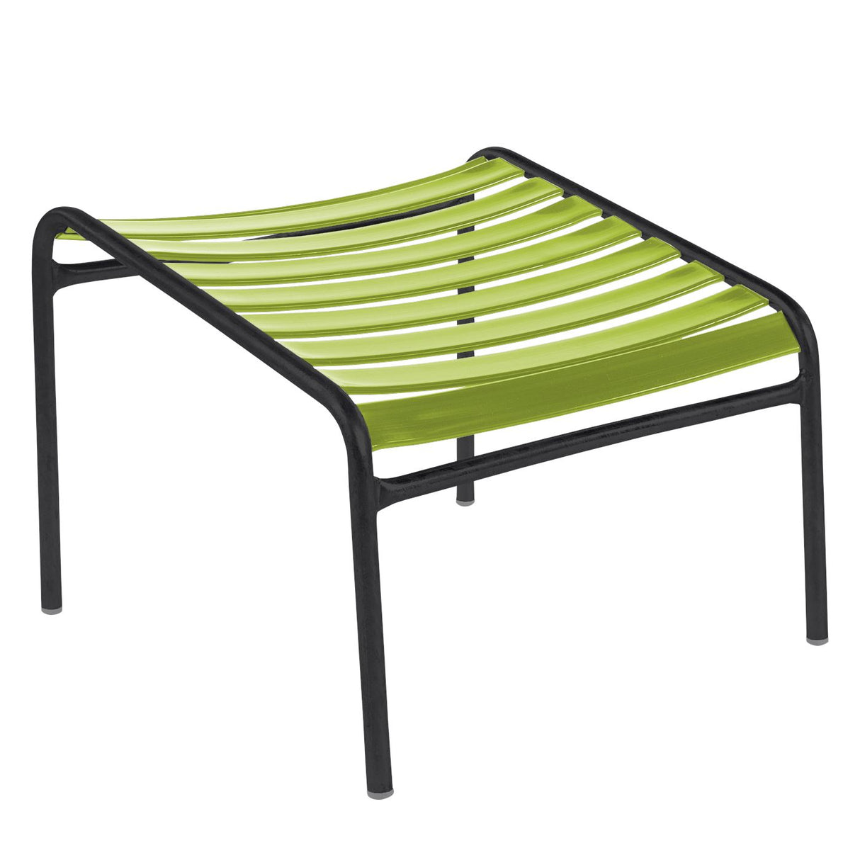 Schaffner Säntis Repose-pieds à lattes Noir 91 Vert Clair 63