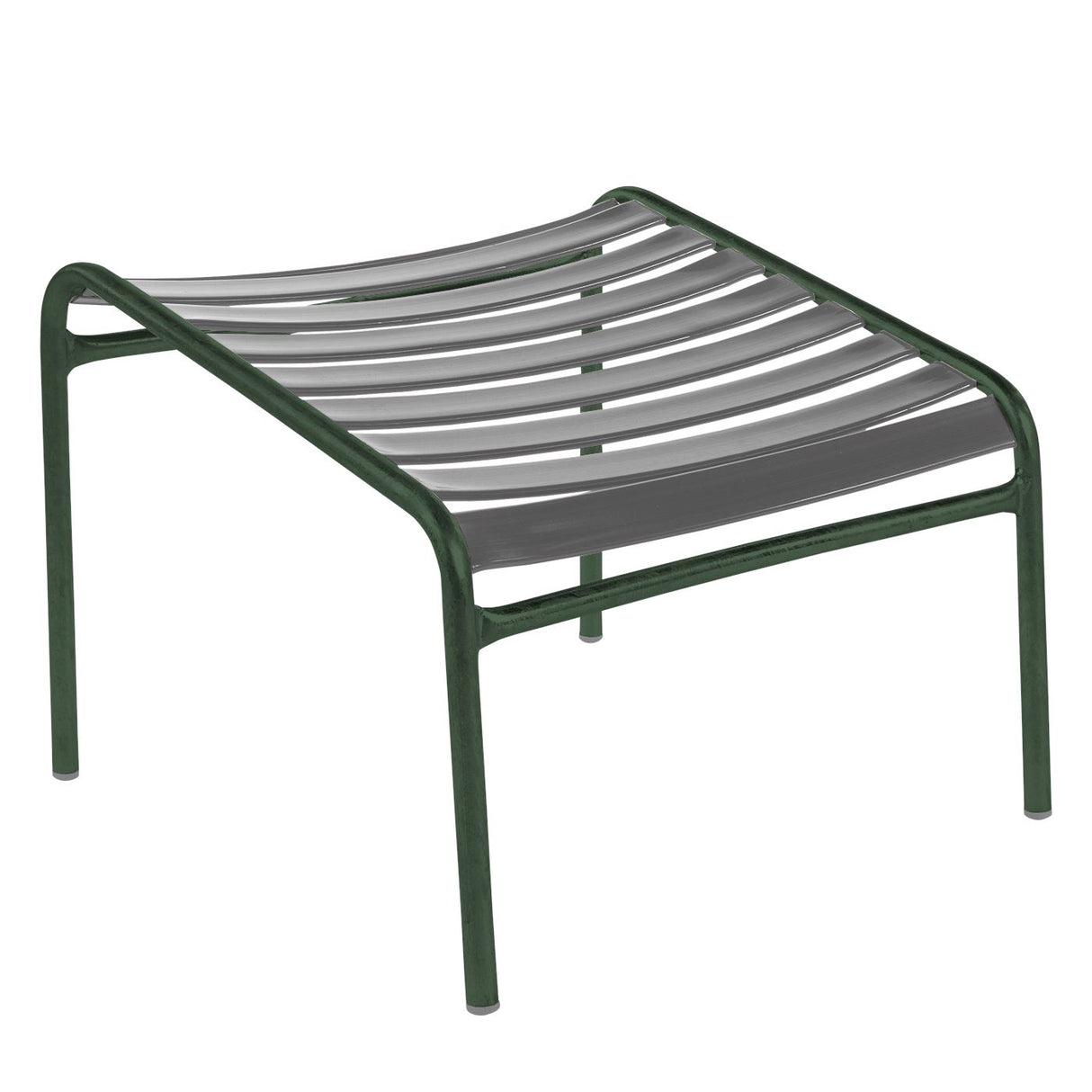 Schaffner Säntis Repose-pieds à lattes Vert Sapin 66 Graphite 73