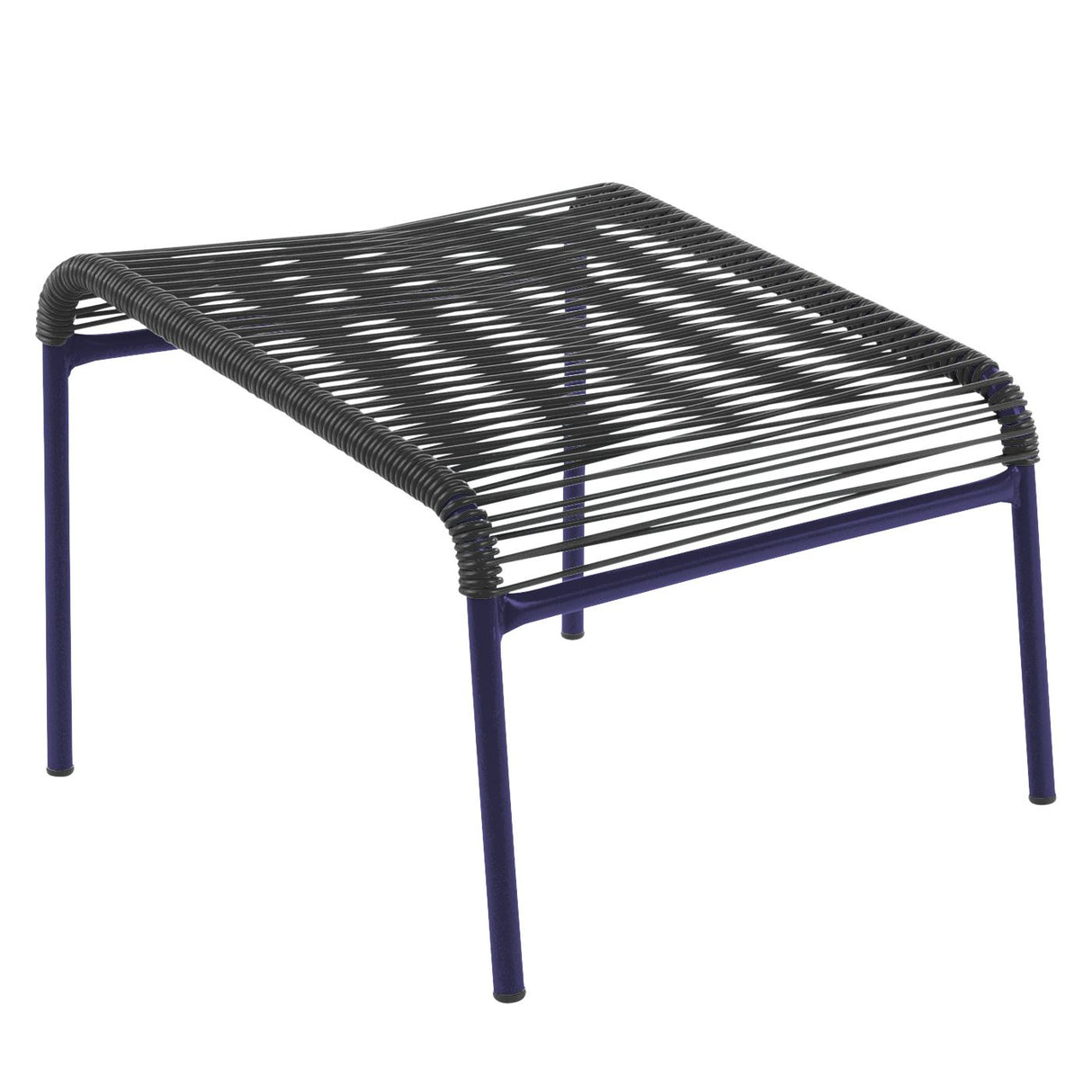 Schaffner Säntis Repose-pieds Spaghetti Bleu 53 Anthracite 77