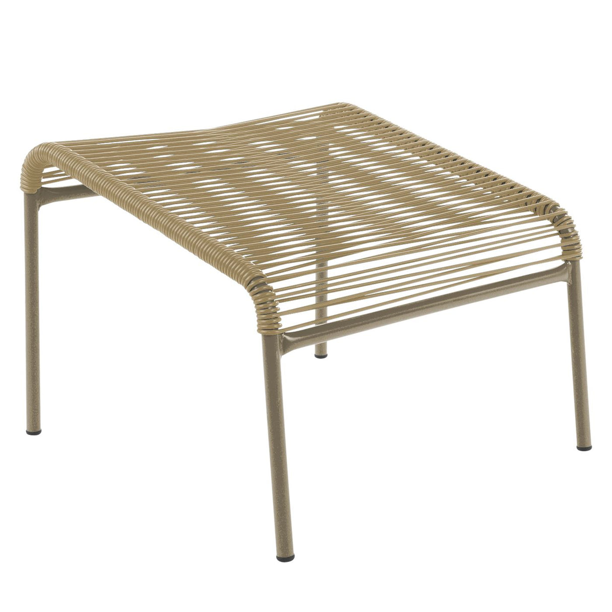 Schaffner Säntis Repose-pieds Spaghetti Champagne 85 Marron Pastel 83