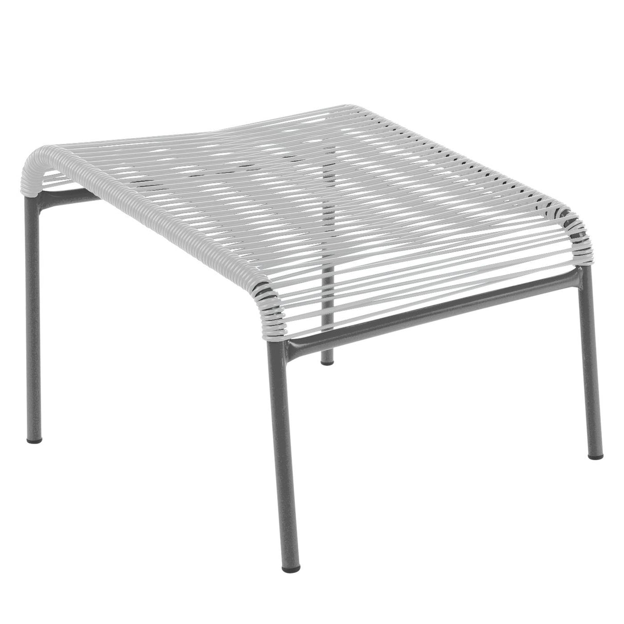 Schaffner Säntis Repose-pieds Spaghetti Graphite 73 Blanc 90