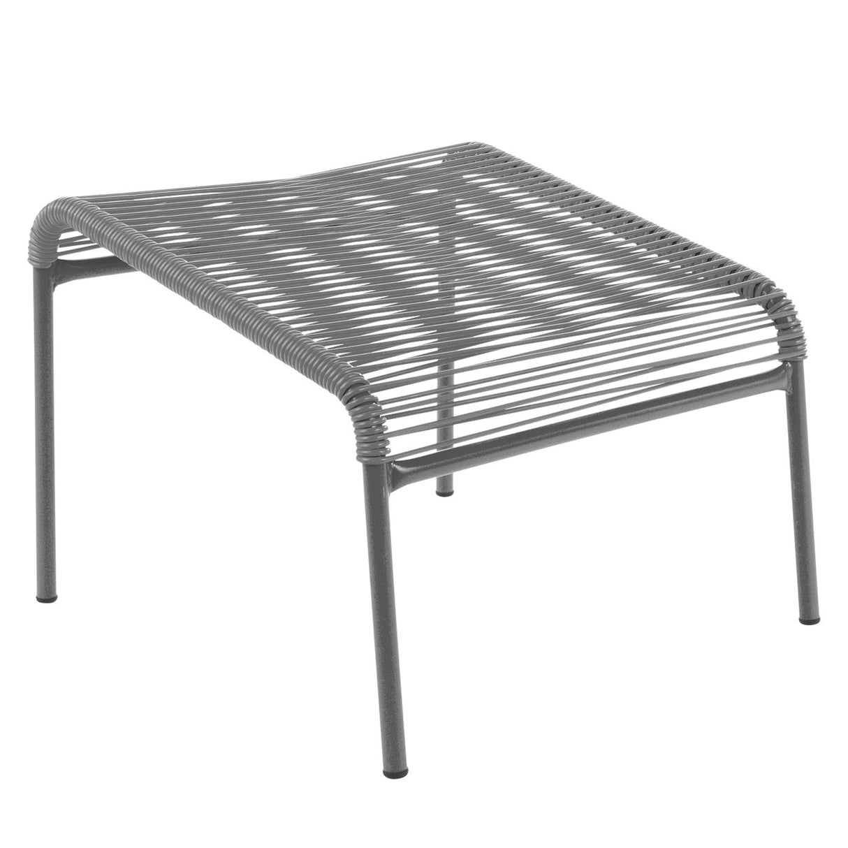 Schaffner Säntis Repose-pieds Spaghetti Graphite 73 Gris Argent 78