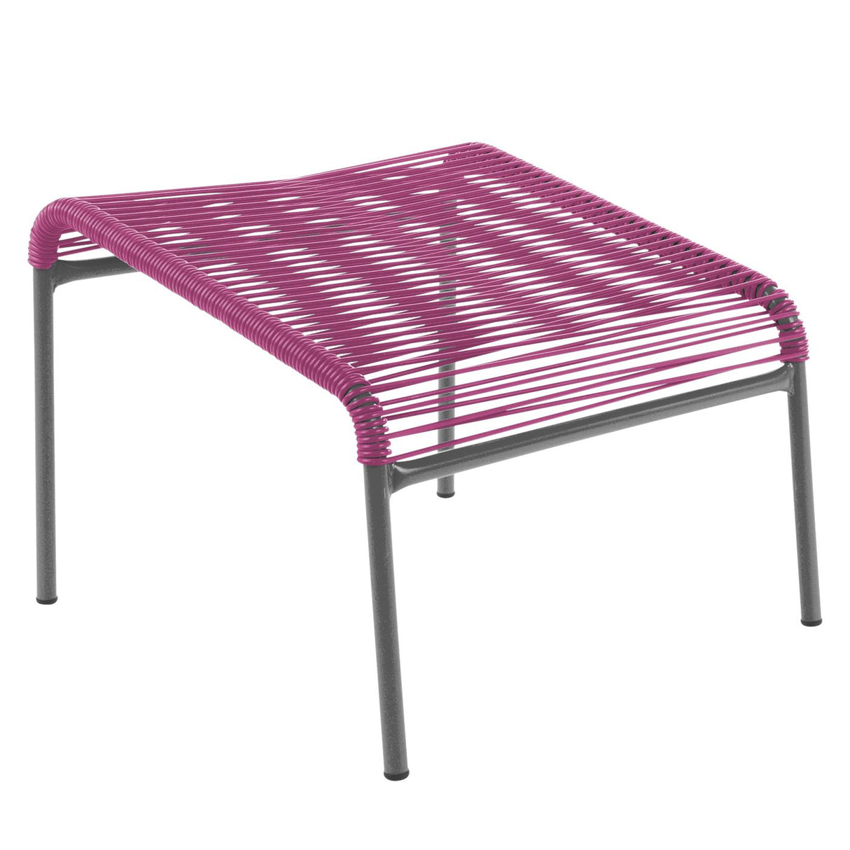 Schaffner Säntis Repose-pieds Spaghetti Graphite 73 Rose 41