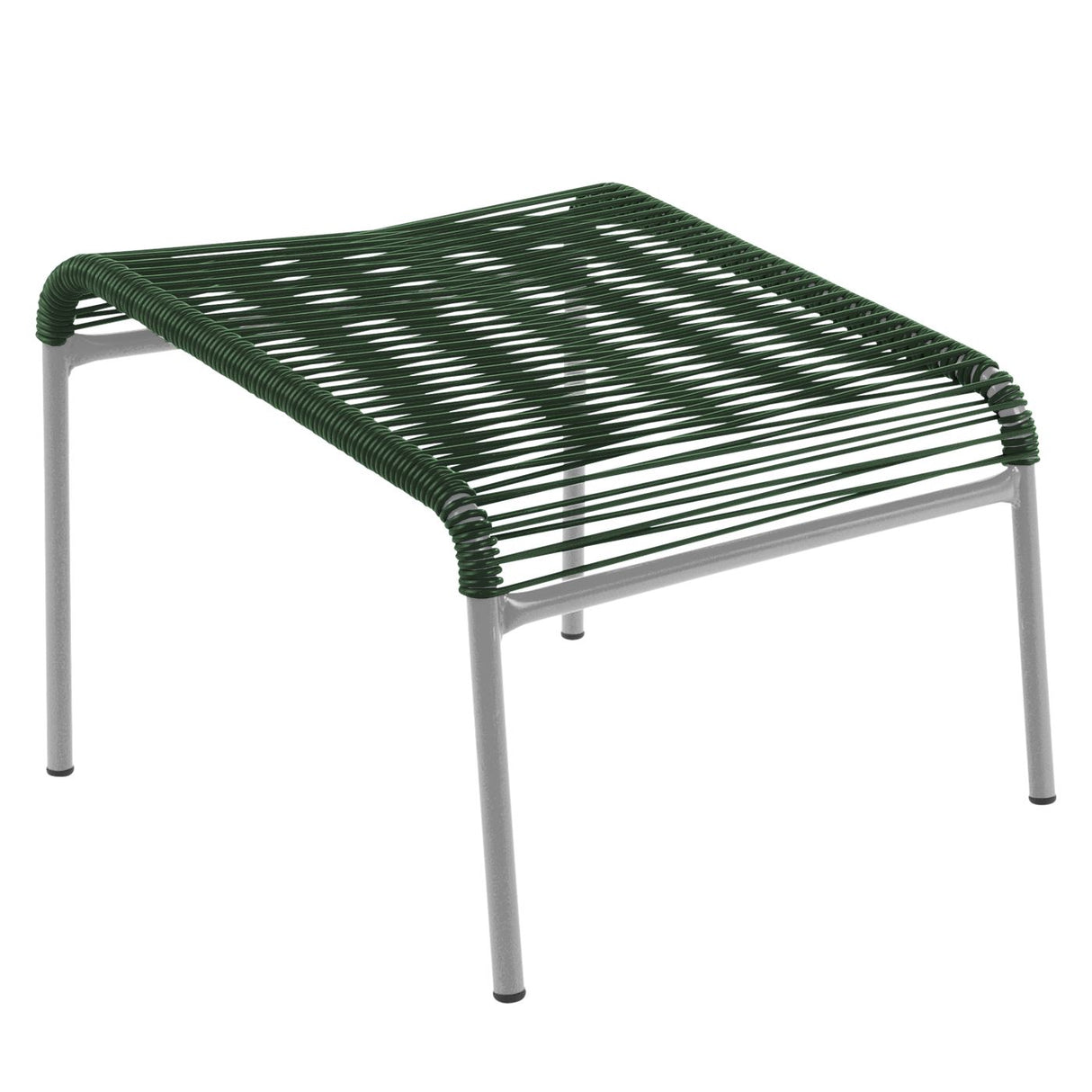 Schaffner Säntis Repose-pieds Spaghetti Gris Argent 78 Vert Sapin 66