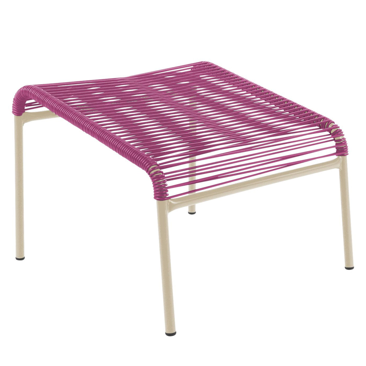 Schaffner Säntis Repose-pieds Spaghetti Sable Pastel 15 Rose 41
