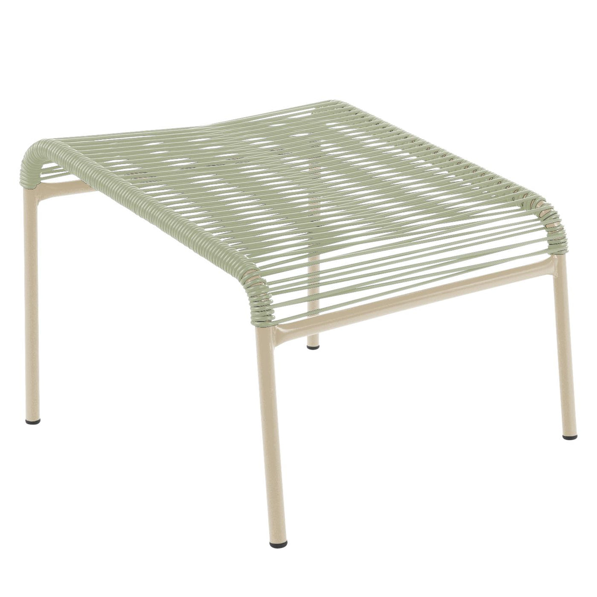 Schaffner Säntis Repose-pieds Spaghetti Sable Pastel 15 Vert pastel 64