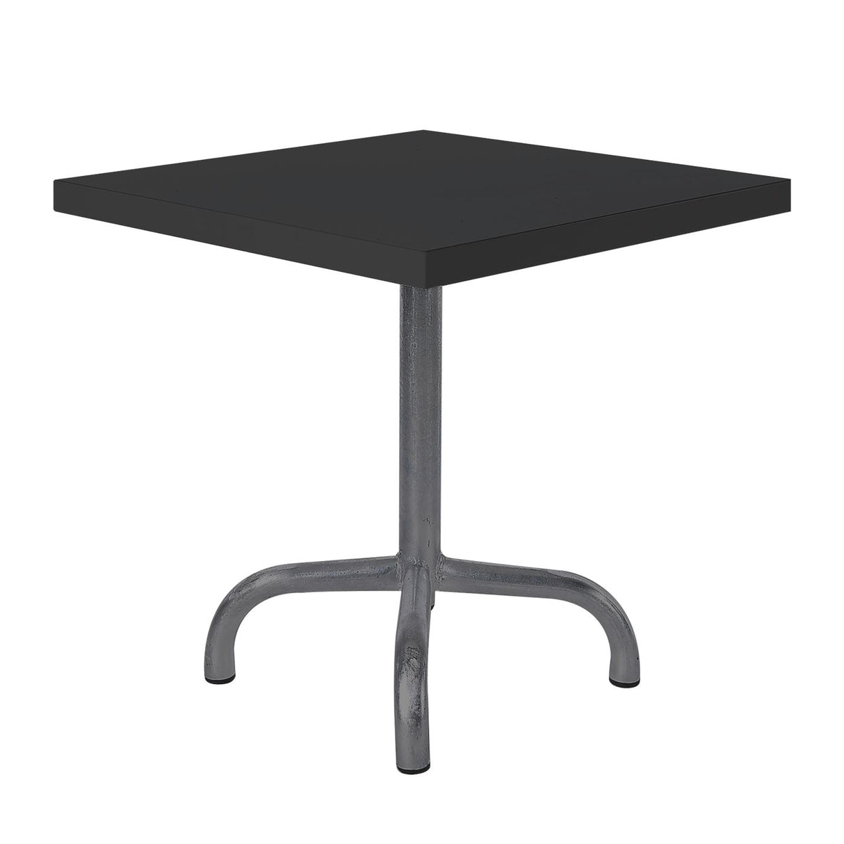 Schaffner Säntis Table d'appoint rabattable 50x50cm Anthracite 77 Noir 91