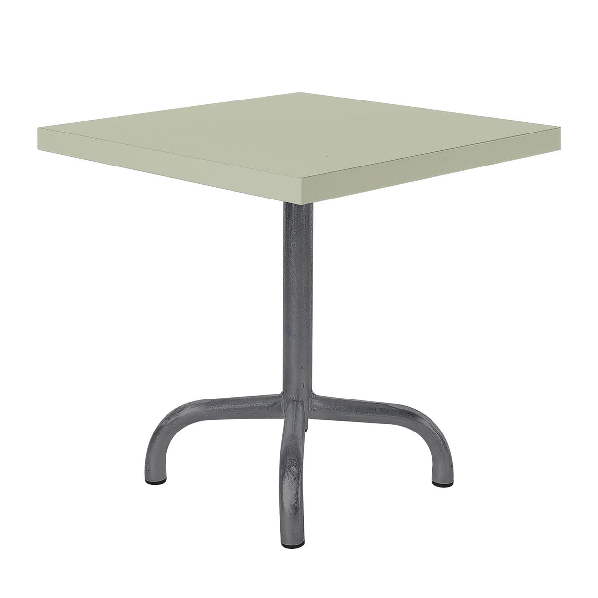 Schaffner Säntis Table d'appoint rabattable 50x50cm Anthracite 77 Vert Pastel 64