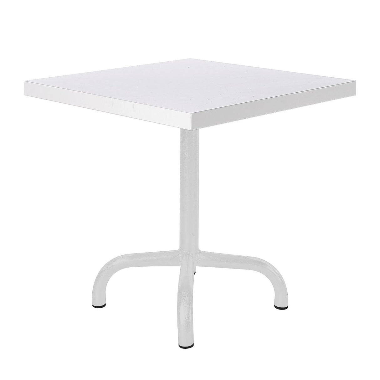 Schaffner Säntis Table d'appoint rabattable 50x50cm Blanc 90 Blanc 90