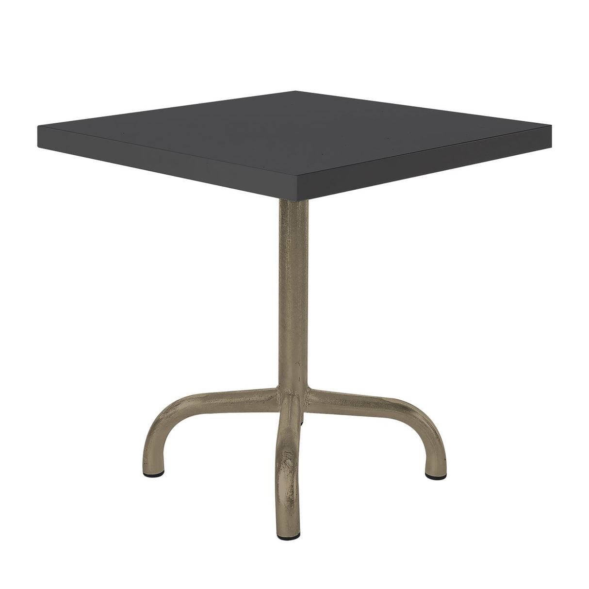 Schaffner Säntis Table d'appoint rabattable 50x50cm Champagne 85 Anthracite 77
