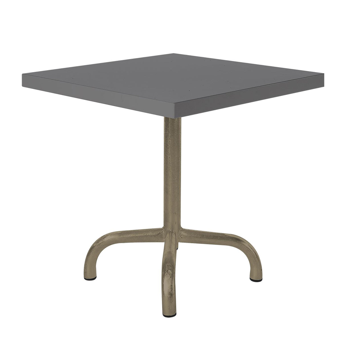Schaffner Säntis Table d'appoint rabattable 50x50cm Champagne 85 Graphite 73