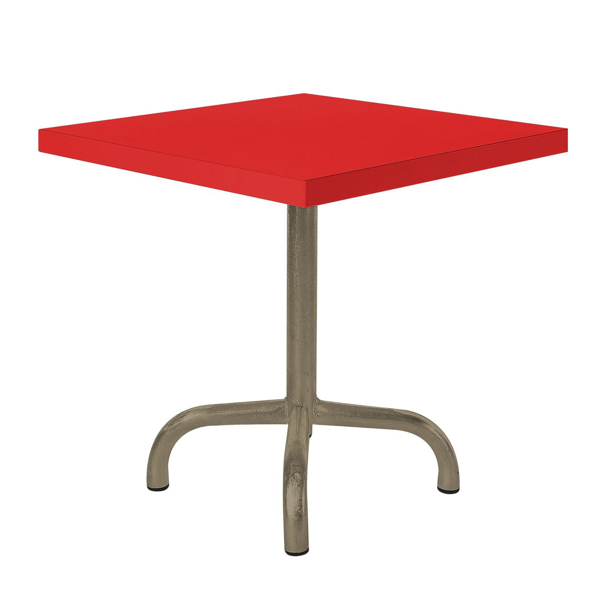 Schaffner Säntis Table d'appoint rabattable 50x50cm Champagne 85 Rouge 30