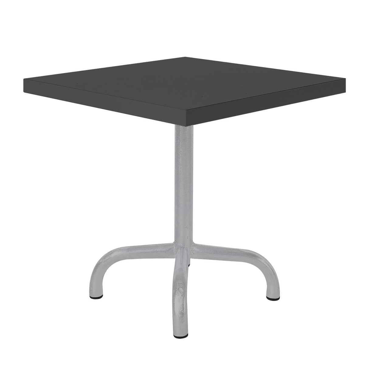 Schaffner Säntis Table d'appoint rabattable 50x50cm Gris Argent 78 Anthracite 77