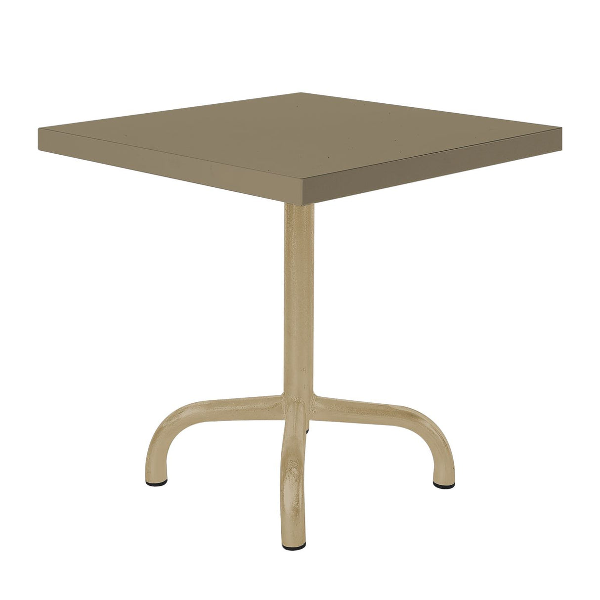 Schaffner Säntis Table d'appoint rabattable 50x50cm Marron Pastel 83 Champagne 85