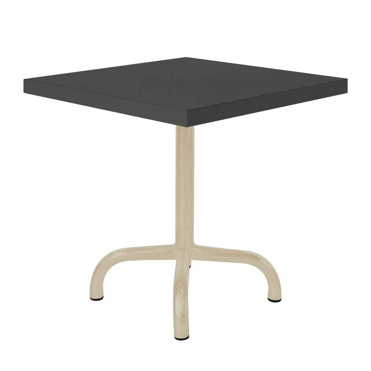 Schaffner Säntis Table d'appoint rabattable 50x50cm Sable Pastel 15 Anthracite 77