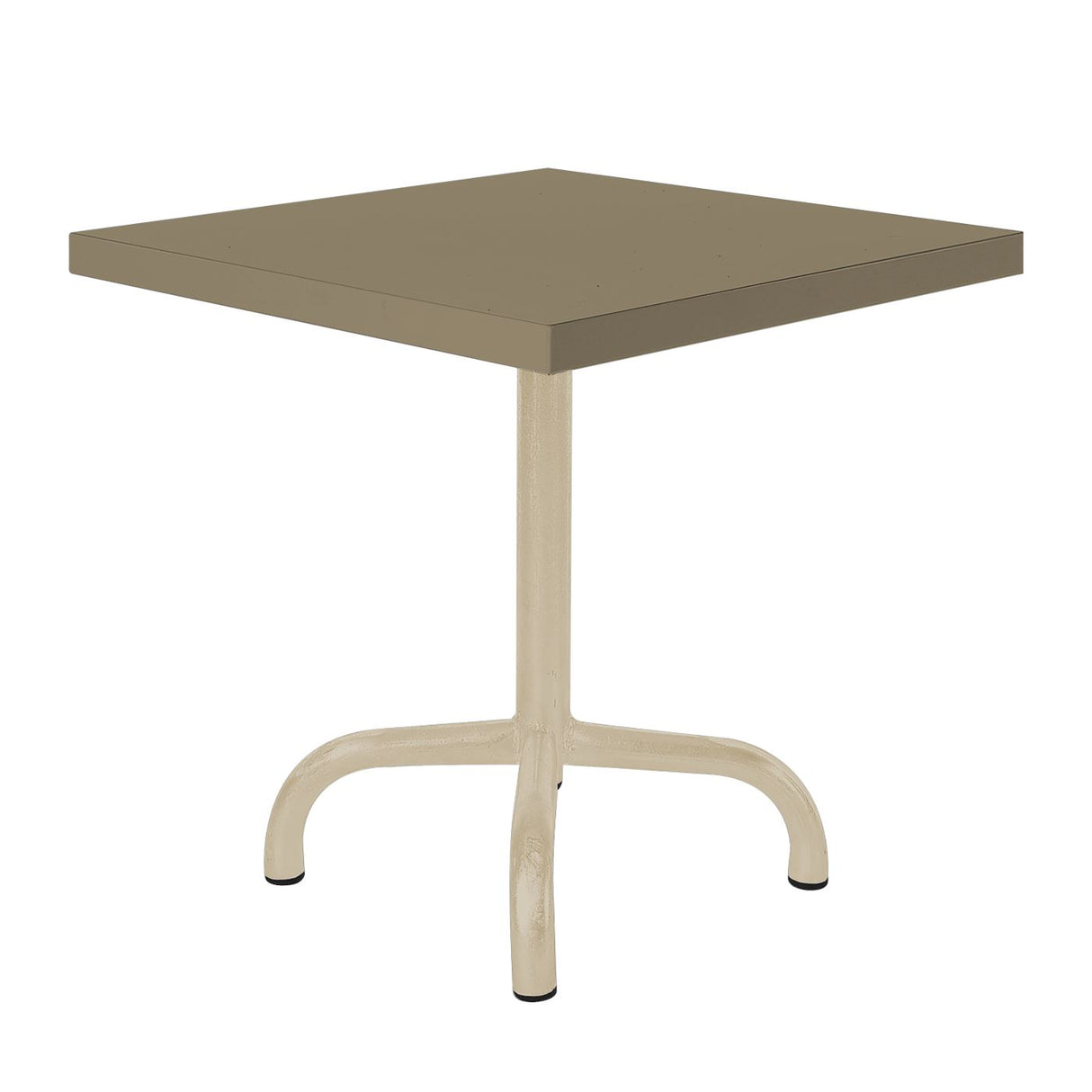 Schaffner Säntis Table d'appoint rabattable 50x50cm Sable Pastel 15 Champagne 85