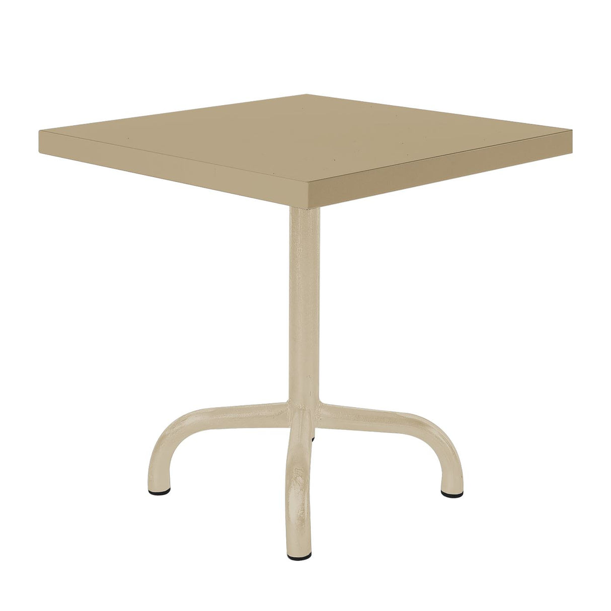 Schaffner Säntis Table d'appoint rabattable 50x50cm Sable Pastel 15 Marron Pastel 83