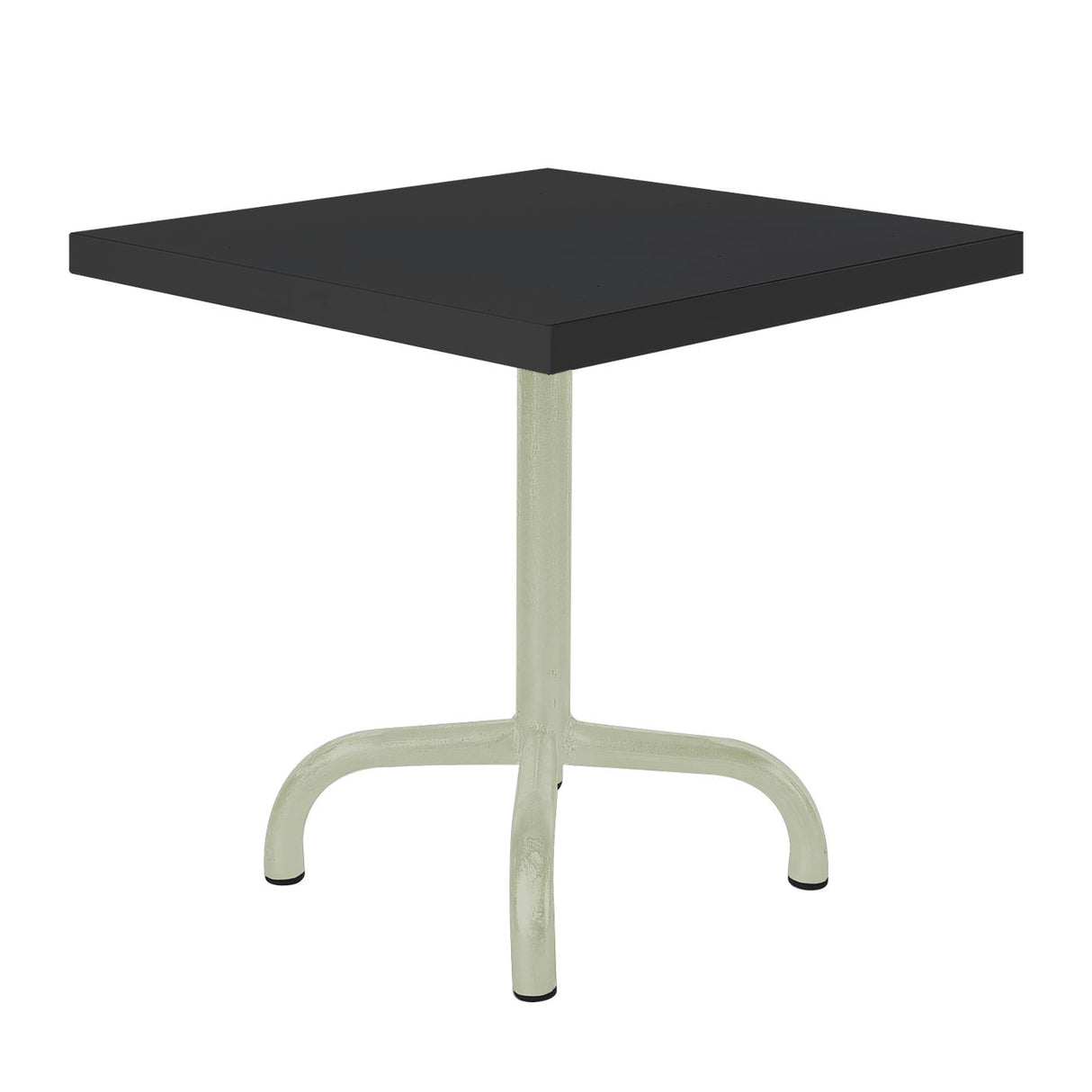 Schaffner Säntis Table d'appoint rabattable 50x50cm Vert Pastel 64 Noir 91