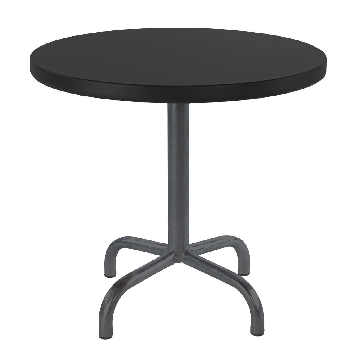 Schaffner Säntis Table d'appoint rabattable ronde Ø54cm Anthracite 77 Noir 91