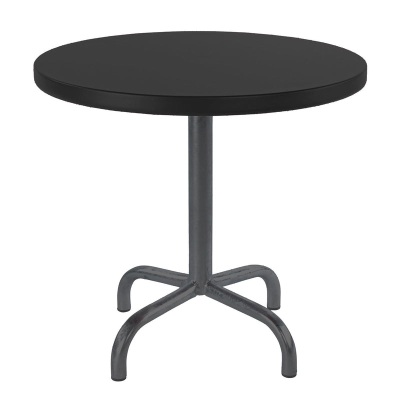 Schaffner Säntis Table d'appoint rabattable ronde Ø54cm Anthracite 77 Noir 91 
