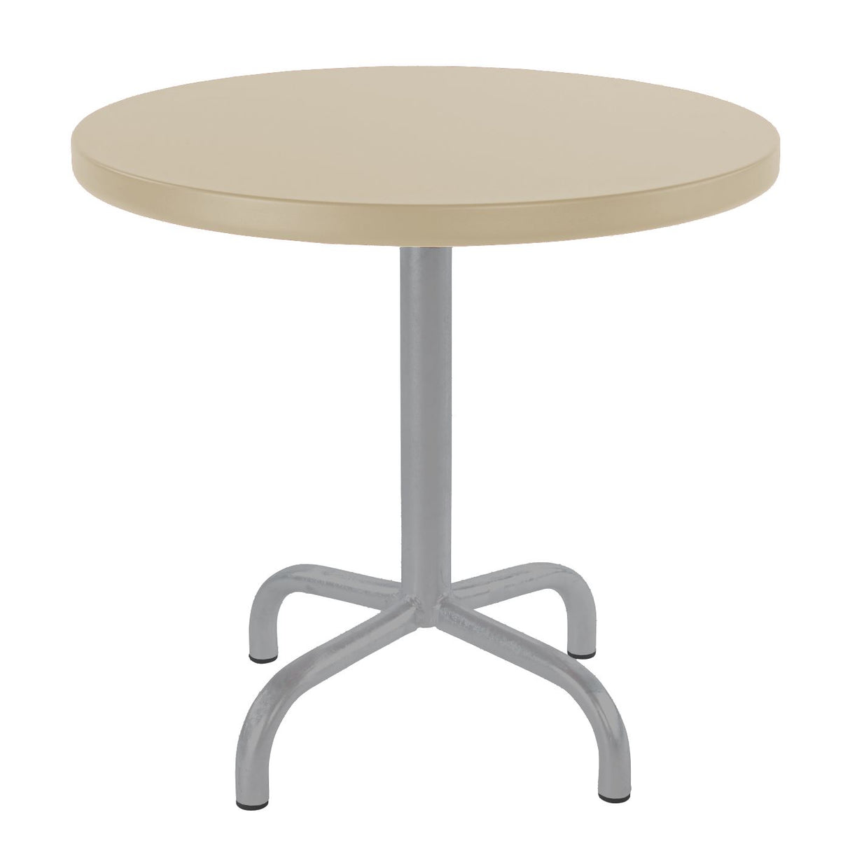 Schaffner Säntis Table d'appoint rabattable ronde Ø54cm Gris Argent 78 Sable Pastel 15