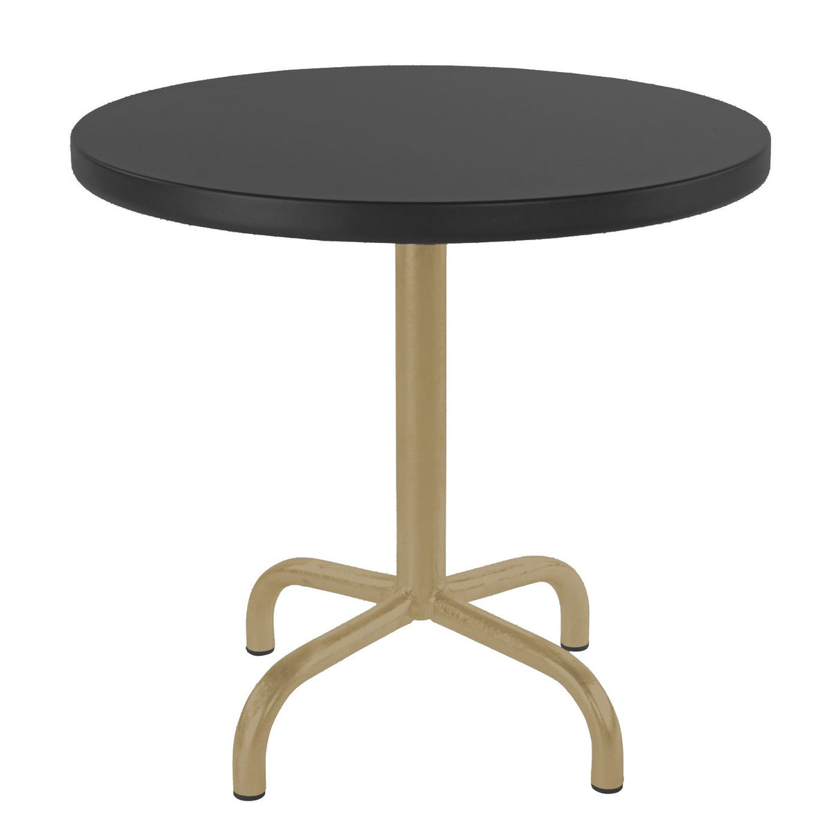 Schaffner Säntis Table d'appoint rabattable ronde Ø54cm Marron Pastel 83 Anthracite 77