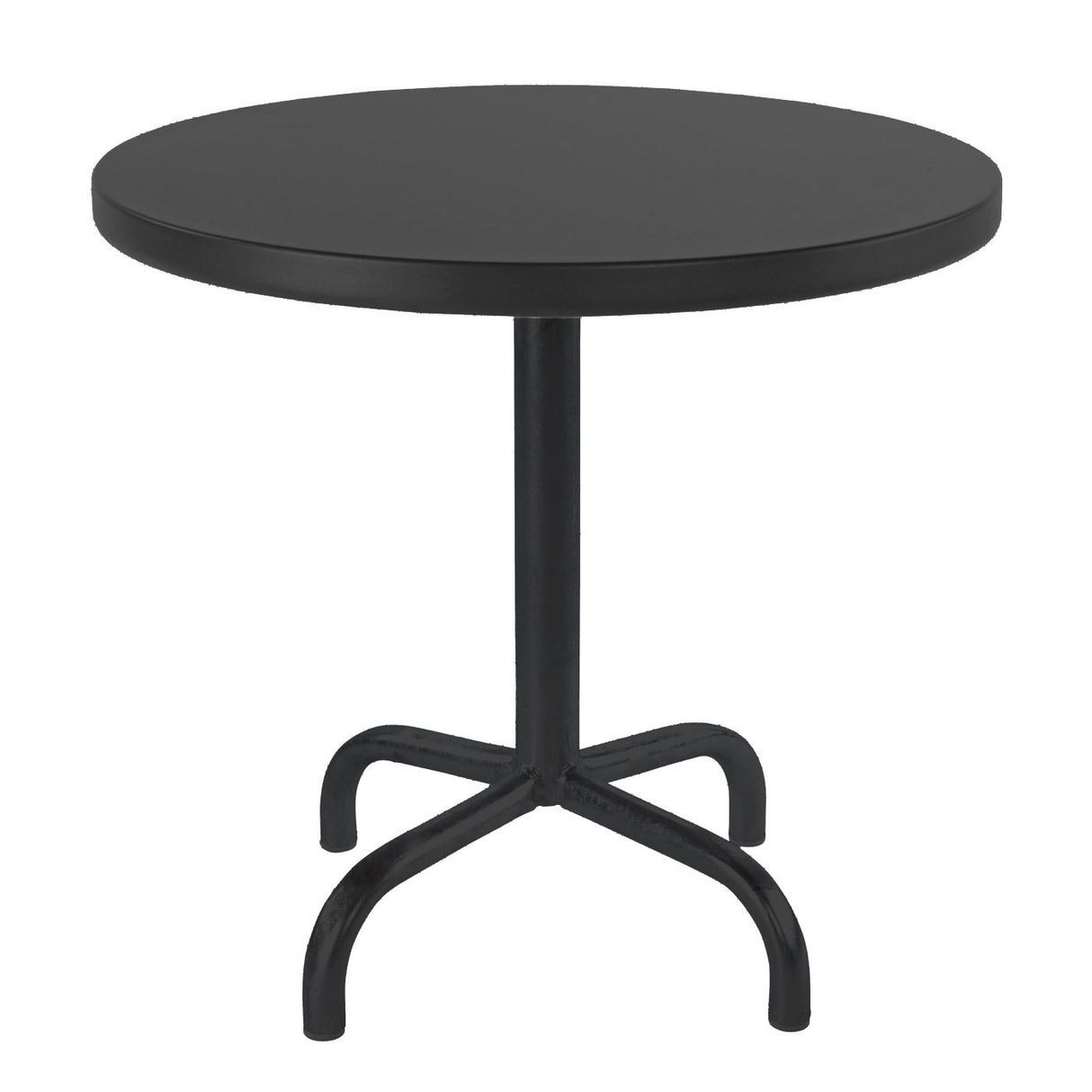 Schaffner Säntis Table d'appoint rabattable ronde Ø54cm Noir 91 Anthracite 77