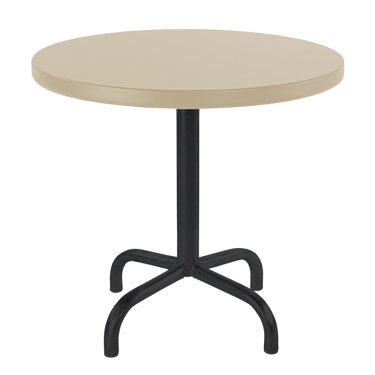 Schaffner Säntis Table d'appoint rabattable ronde Ø54cm Noir 91 Sable Pastel 15