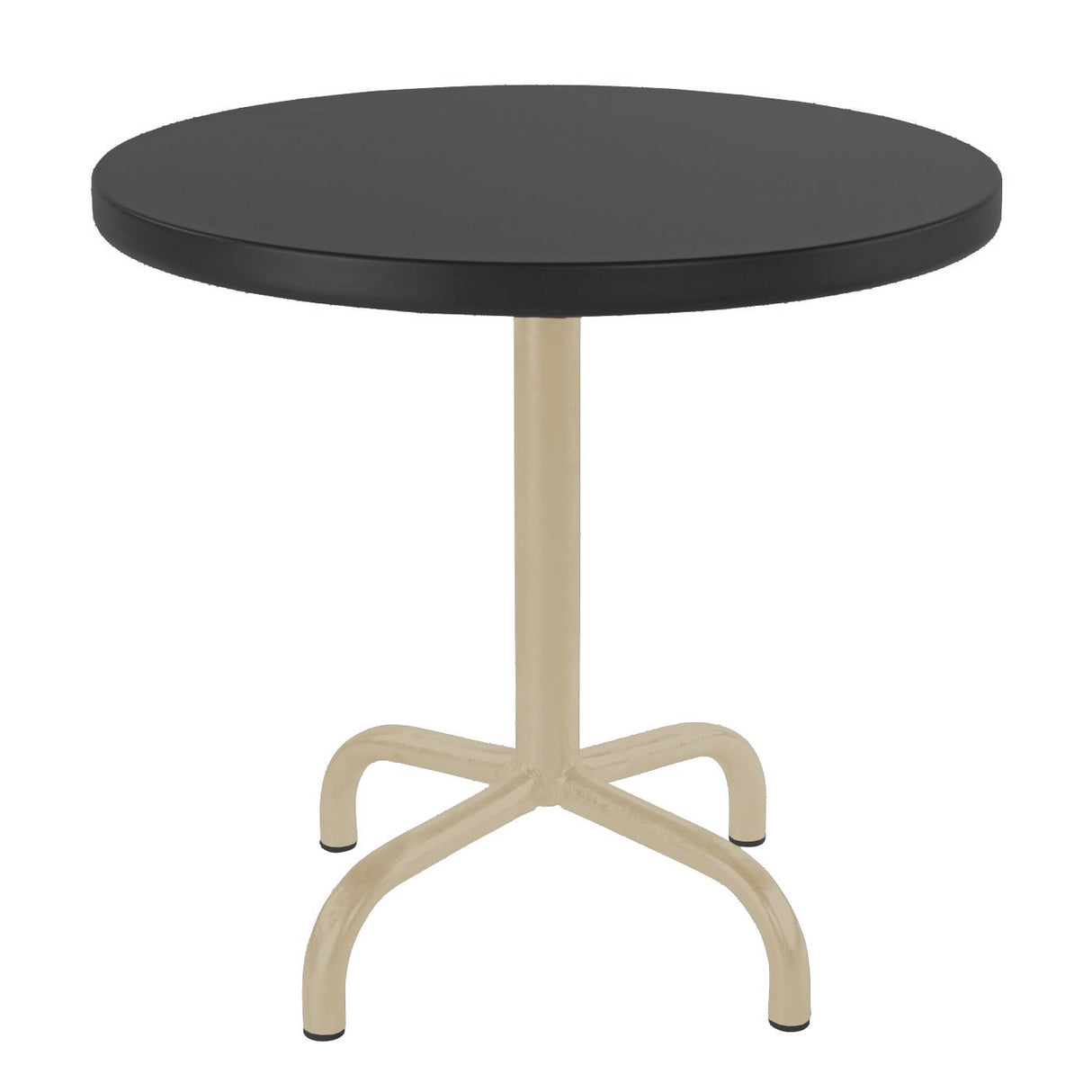 Schaffner Säntis Table d'appoint rabattable ronde Ø54cm Sable Pastel 15 Anthracite 77