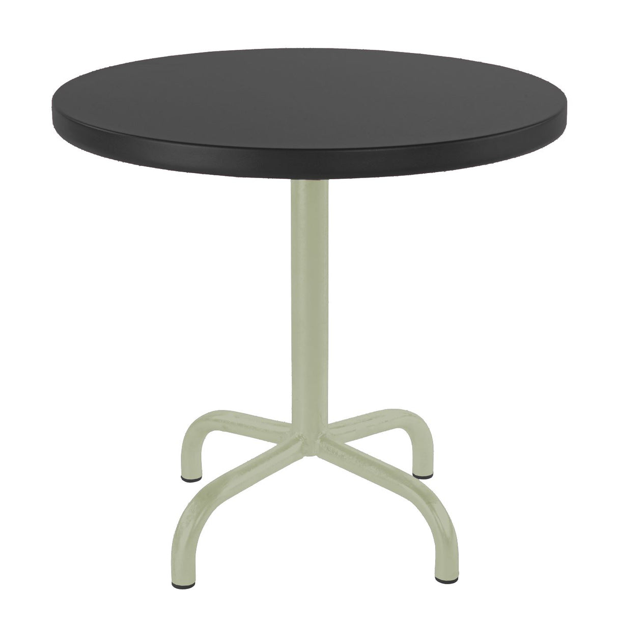 Schaffner Säntis Table d'appoint rabattable ronde Ø54cm Vert Pastel 64 Anthracite 77