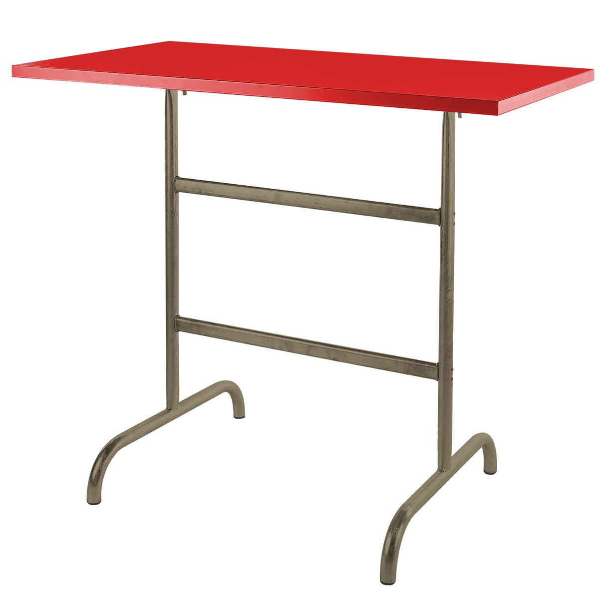 Schaffner Säntis Table haute rabattable 130x70cm Champagne 85 Rouge 30