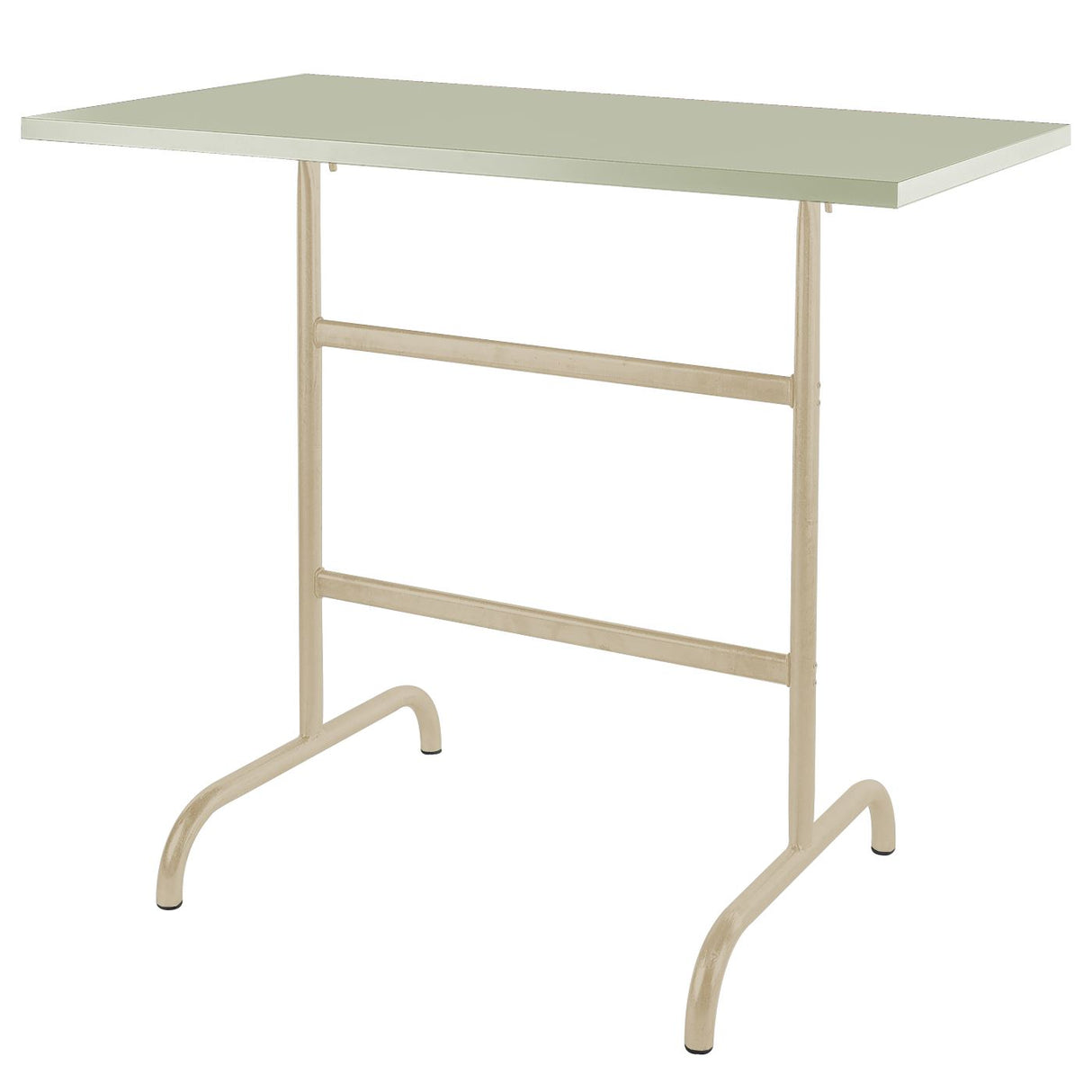 Schaffner Säntis Table haute rabattable 130x70cm Sable Pastel 15 Vert Pastel 64