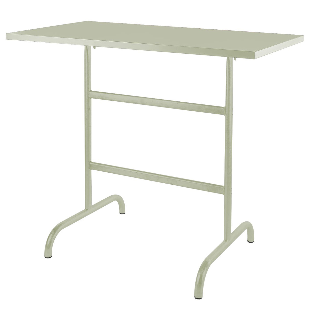 Schaffner Säntis Table haute rabattable 130x70cm Vert Pastel 64 Vert Pastel 64