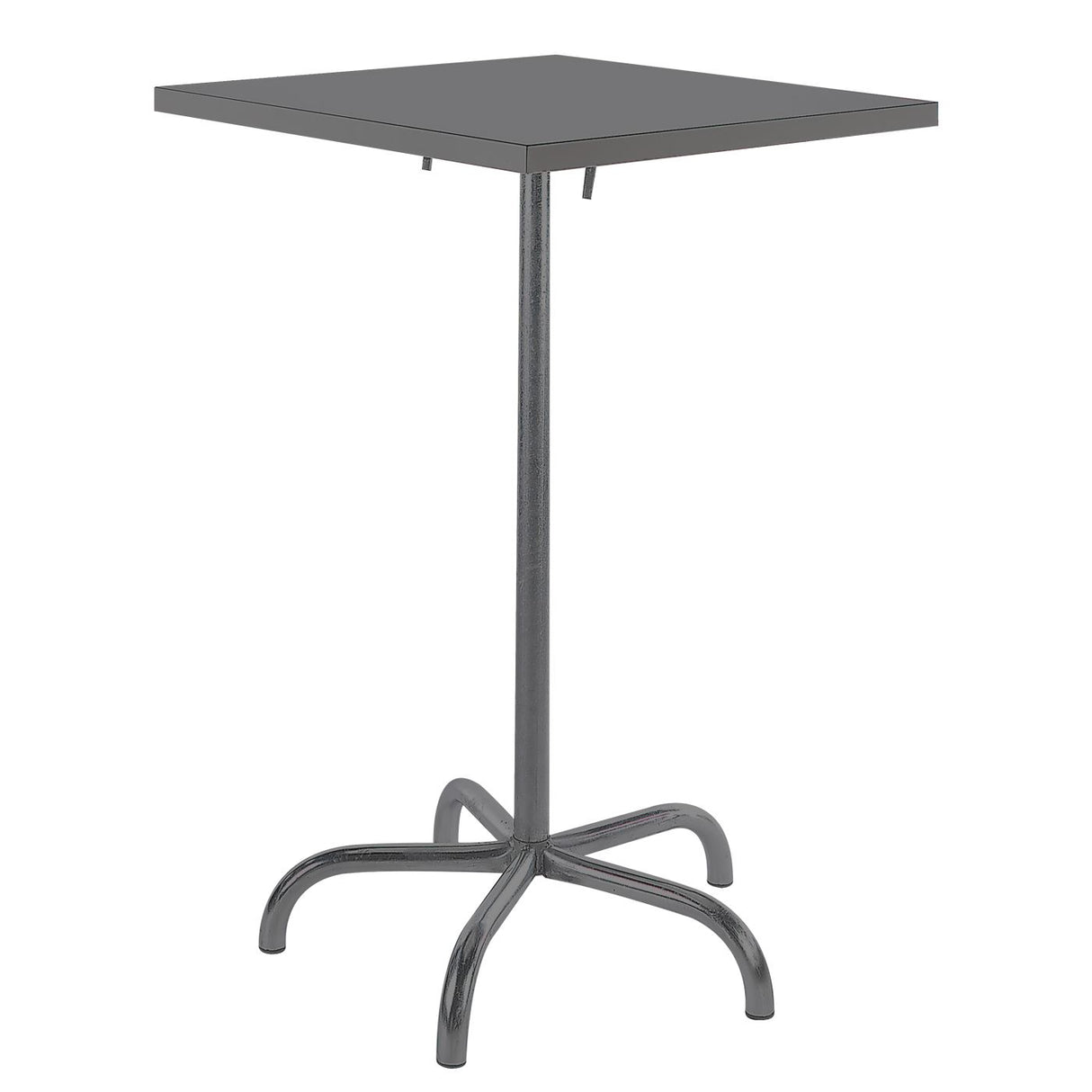 Schaffner Säntis Table haute rabattable 70x70cm Anthracite 77 Graphite 73