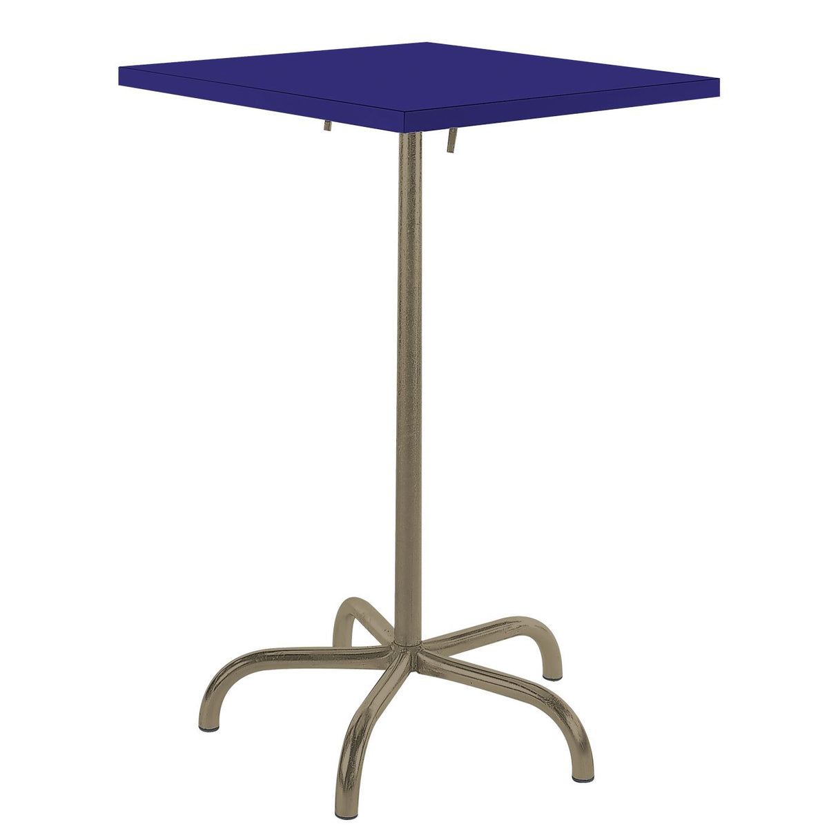 Schaffner Säntis Table haute rabattable 70x70cm Champagne 85 Bleu 53