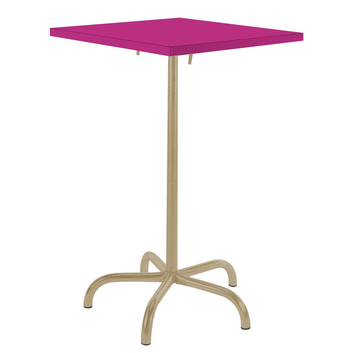 Schaffner Säntis Table haute rabattable 70x70cm Marron Pastel 83 Rose 41