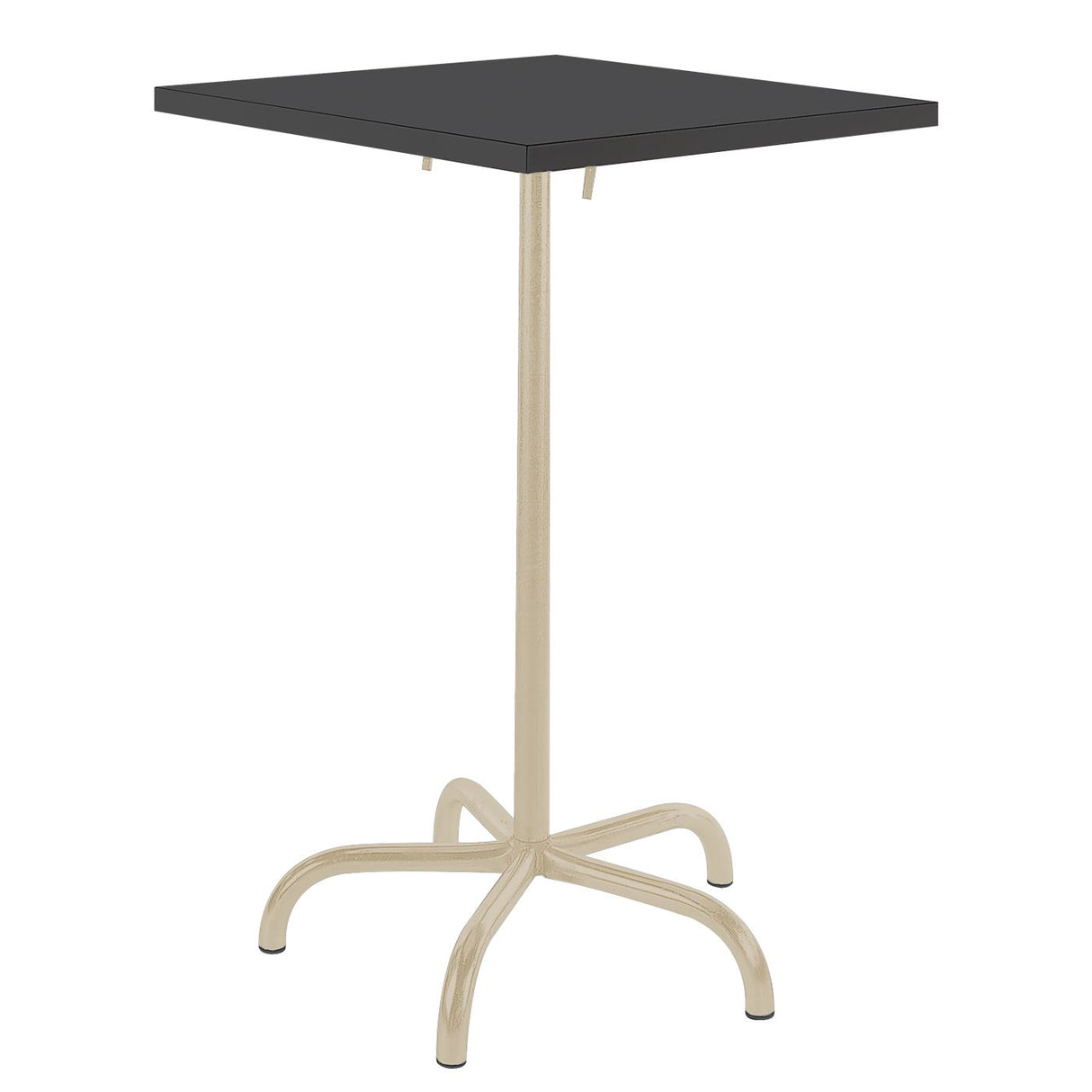 Schaffner Säntis Table haute rabattable 70x70cm Sable Pastel 15 Anthracite 77